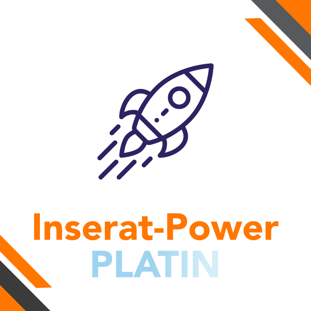 Inserat-Power Platin - 30 Tage (Bewerben des Inserats)